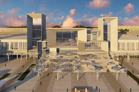 江西九江火车站南广场