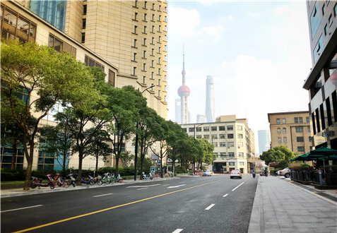 虹口区迎进口博览会工字型区域全要素市政市容景观高性能提升工程